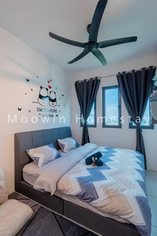 Comfy Studio Room By Moowin Perai Apartman